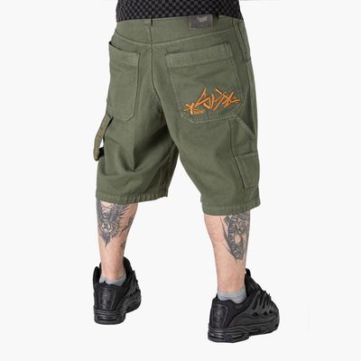 BLUESKIN  DENIM IN GABARDINA LOGO GIALLO