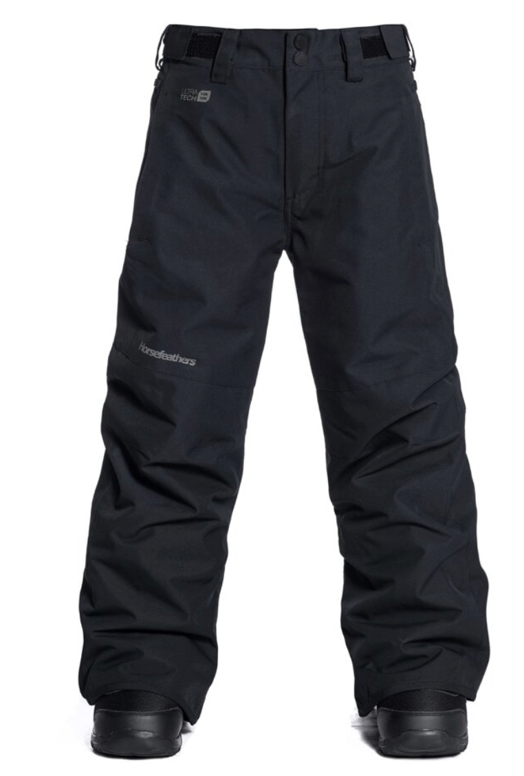 Horsefeathers SPIRE II YOUTH PANTS (black) Bambino