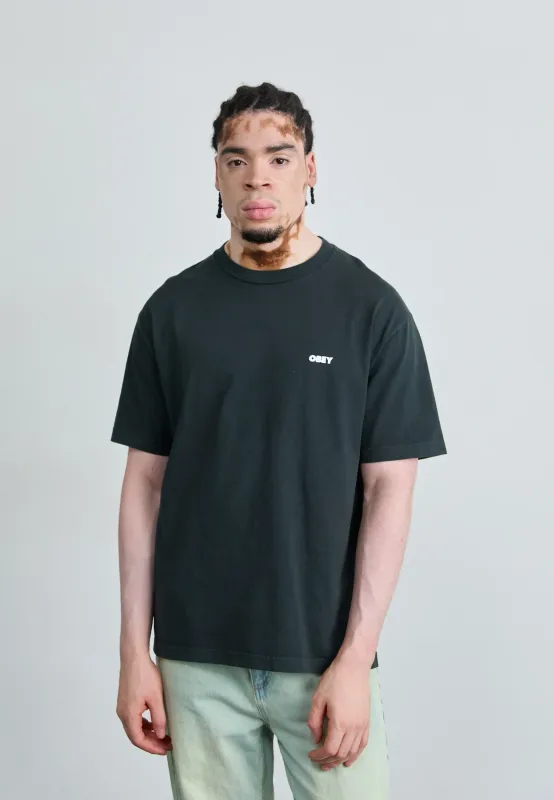 OBEY  STAR TEE Black