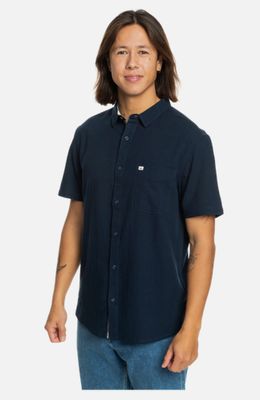 QUIKSILVER CAMICIA TIME BOX- NAVY BLAZER QUIKSILVER CAMICIA TIME BOX- NAVY BLAZER