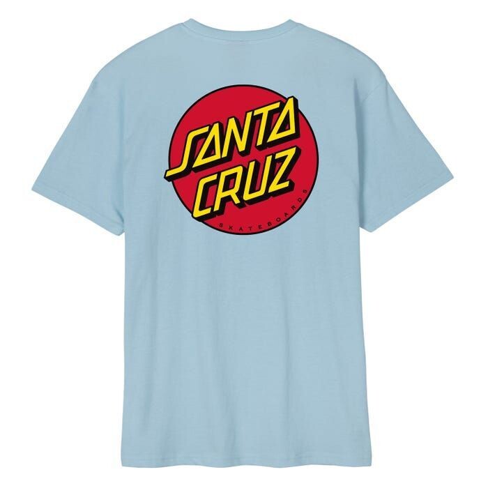 Santa Cruz Classic Dot Chest  - Sky Blue