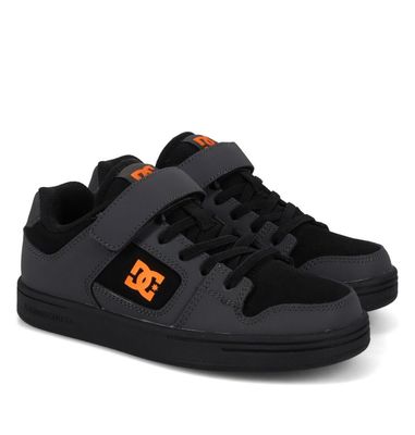 DC BOY'S SHOES MANTECA 4V Grey- Black - Orange DC BOY'S SHOES MANTECA 4V Grey- Black - Orange