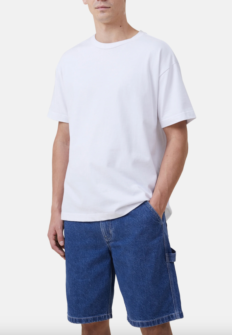 OBEY EASY DENIM CARPENTER SHORT