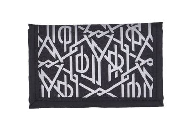 DLYNR Reflective Monogram Wallet Black