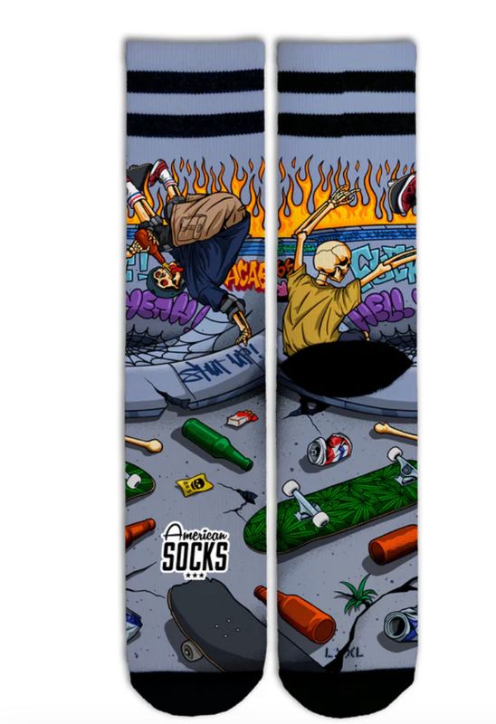 AMERICAN SOCKS TRASHPALS