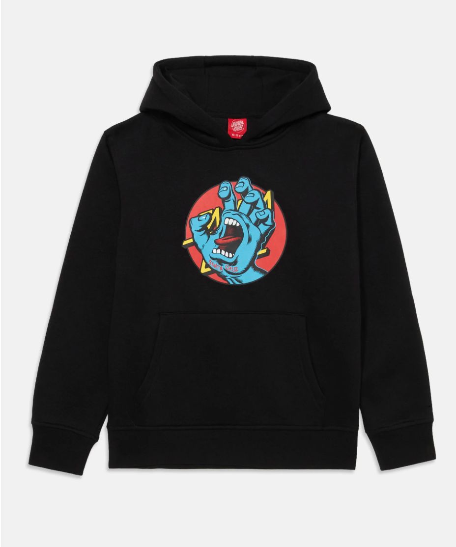 SANTA CRUZ  Youth Hand Dot Front Hood Bambino