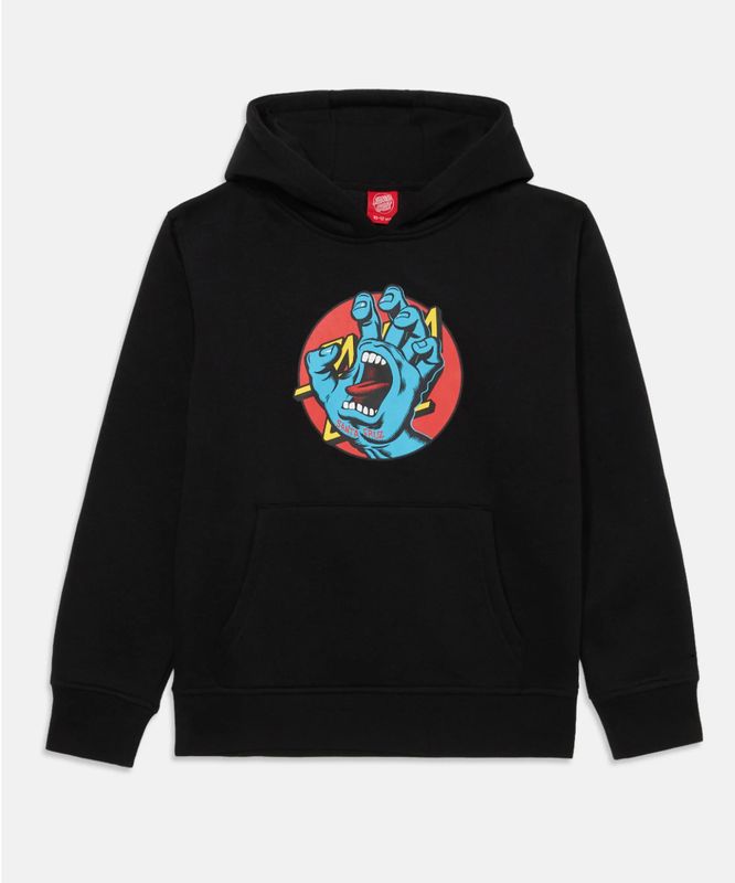 SANTA CRUZ  Youth Hand Dot Front Hood Bambino