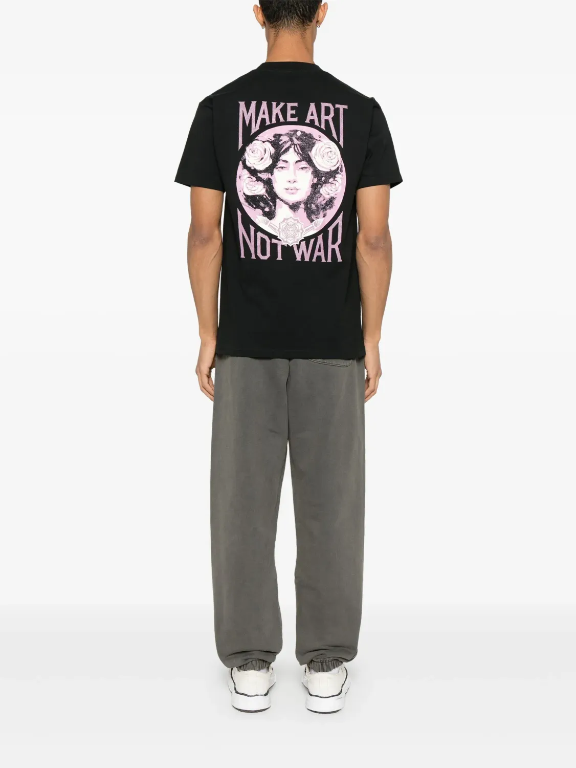 OBEY MAKE ART NOT WAR TEE Black