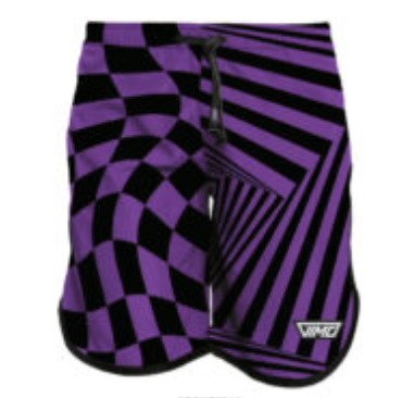VIMO52 GEOMETRIC BERMUDA MARE CON TASCA