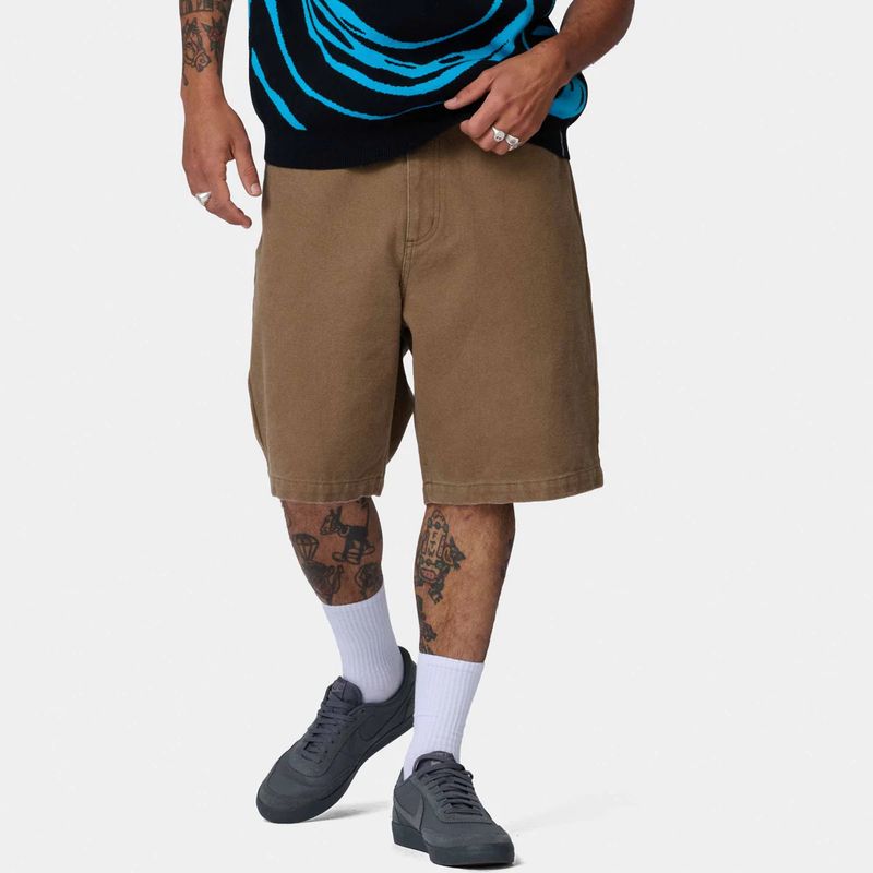 SANTA CRUZ Big Shorts - Taupe Canvas