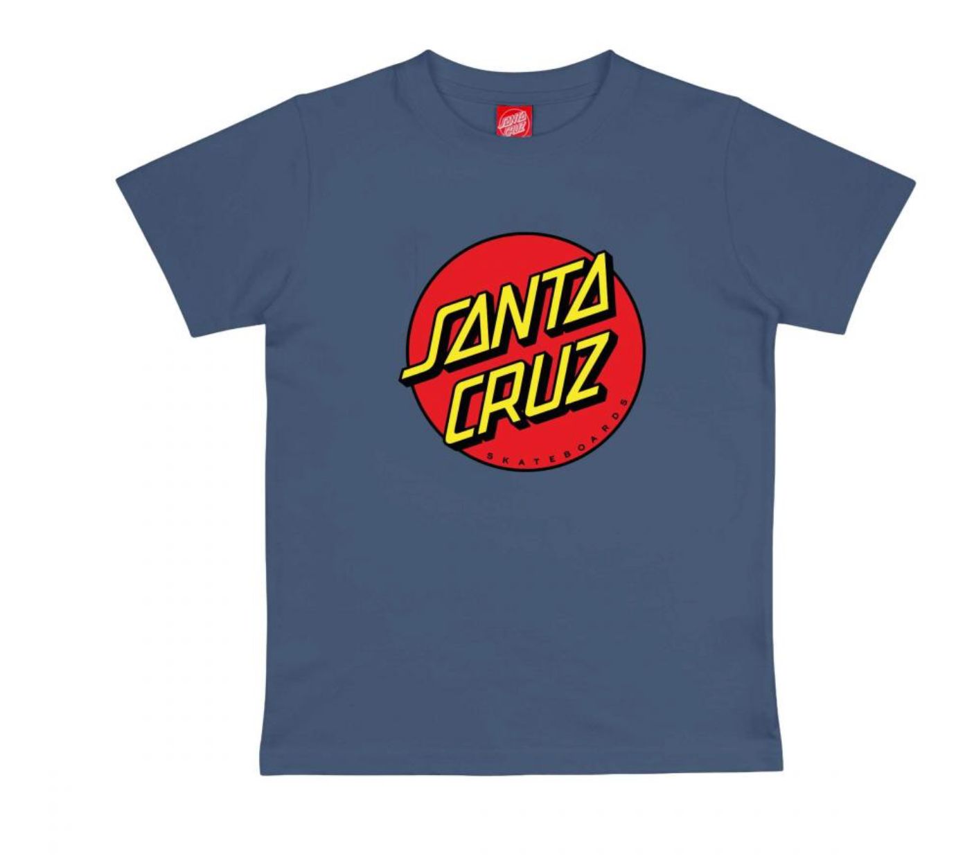 SANTA CRUZ Youth Classic Dot T-Shirt - Heritage Blue