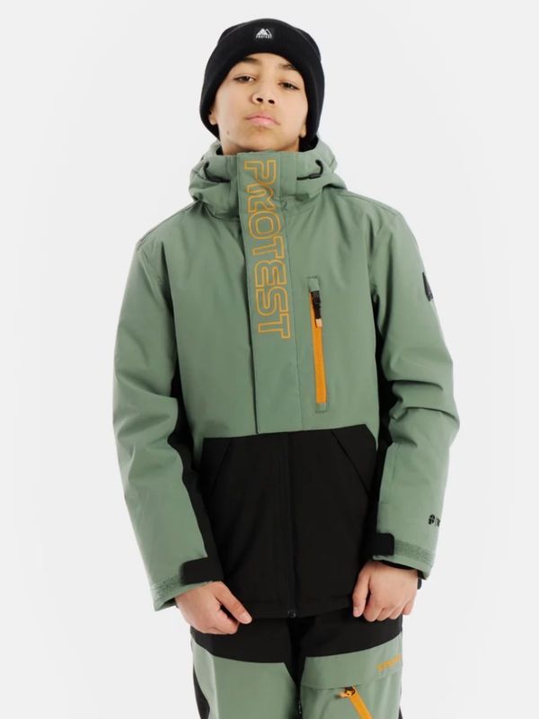 PROTEST Bambino PRTPaulo snowjacket - Aspen green