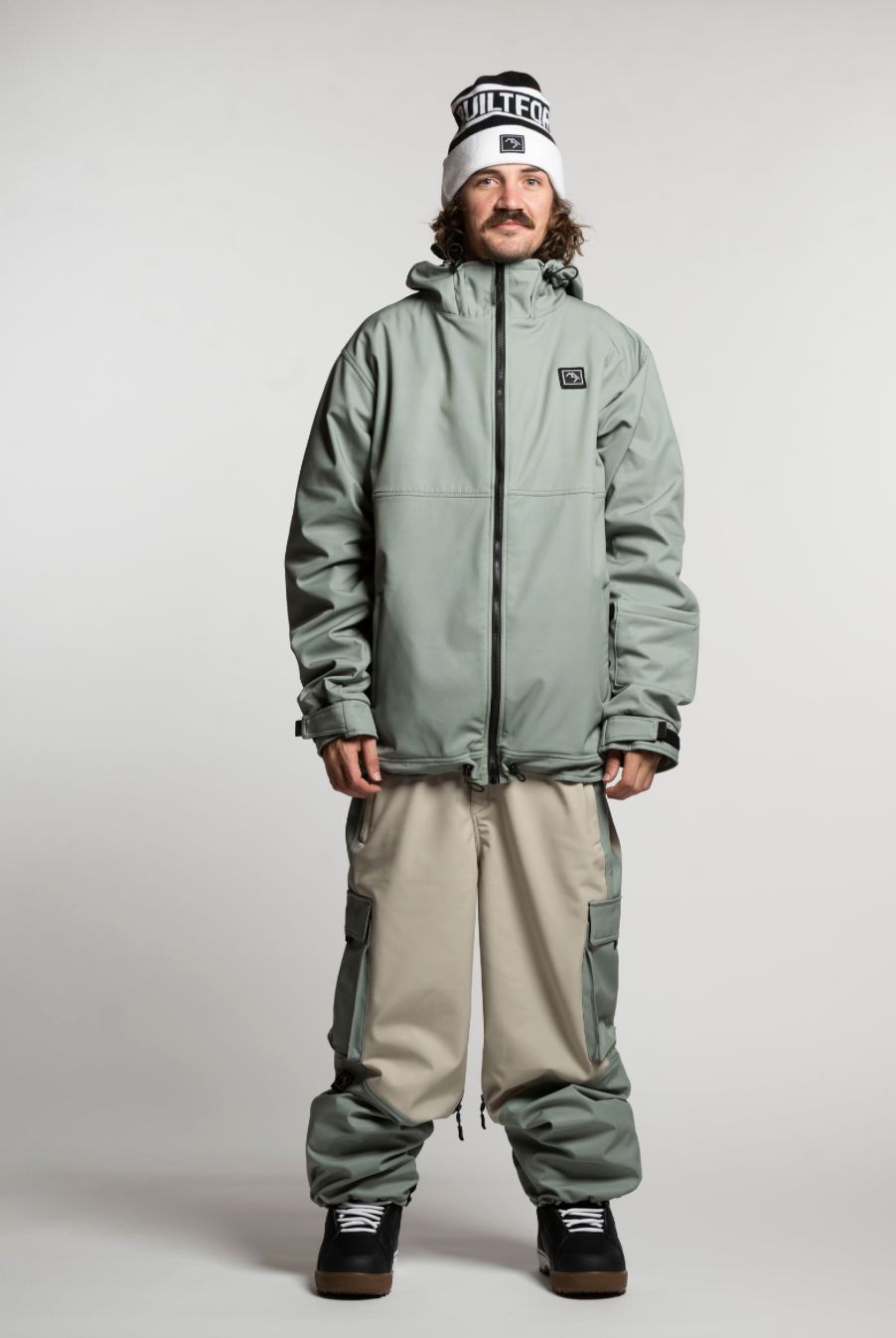 Brethren Softshell  Jaket Zip   Acces  Unisex