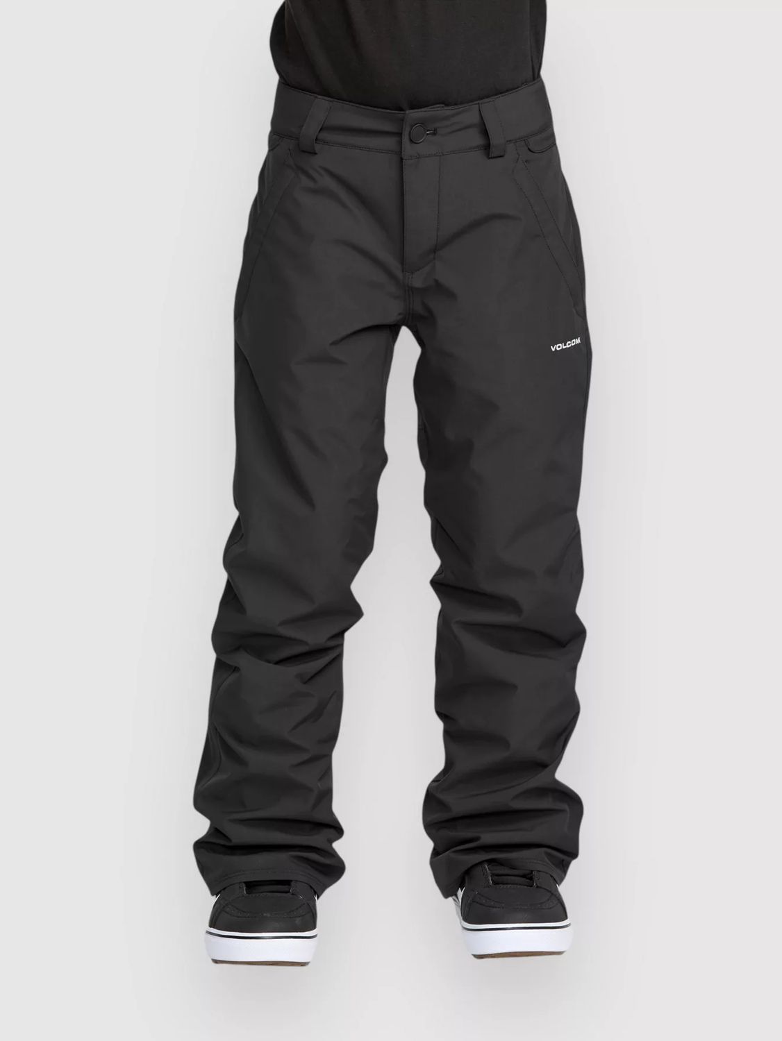 VOLCOM bambino freakin chino youth ins pants - BLK