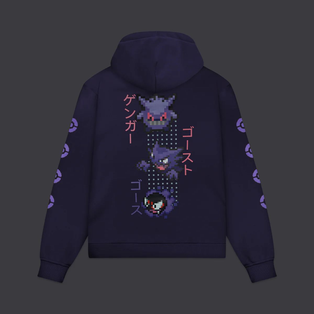 DOLLY NOIRE X pokémon - Gengar Evolution Hoodie