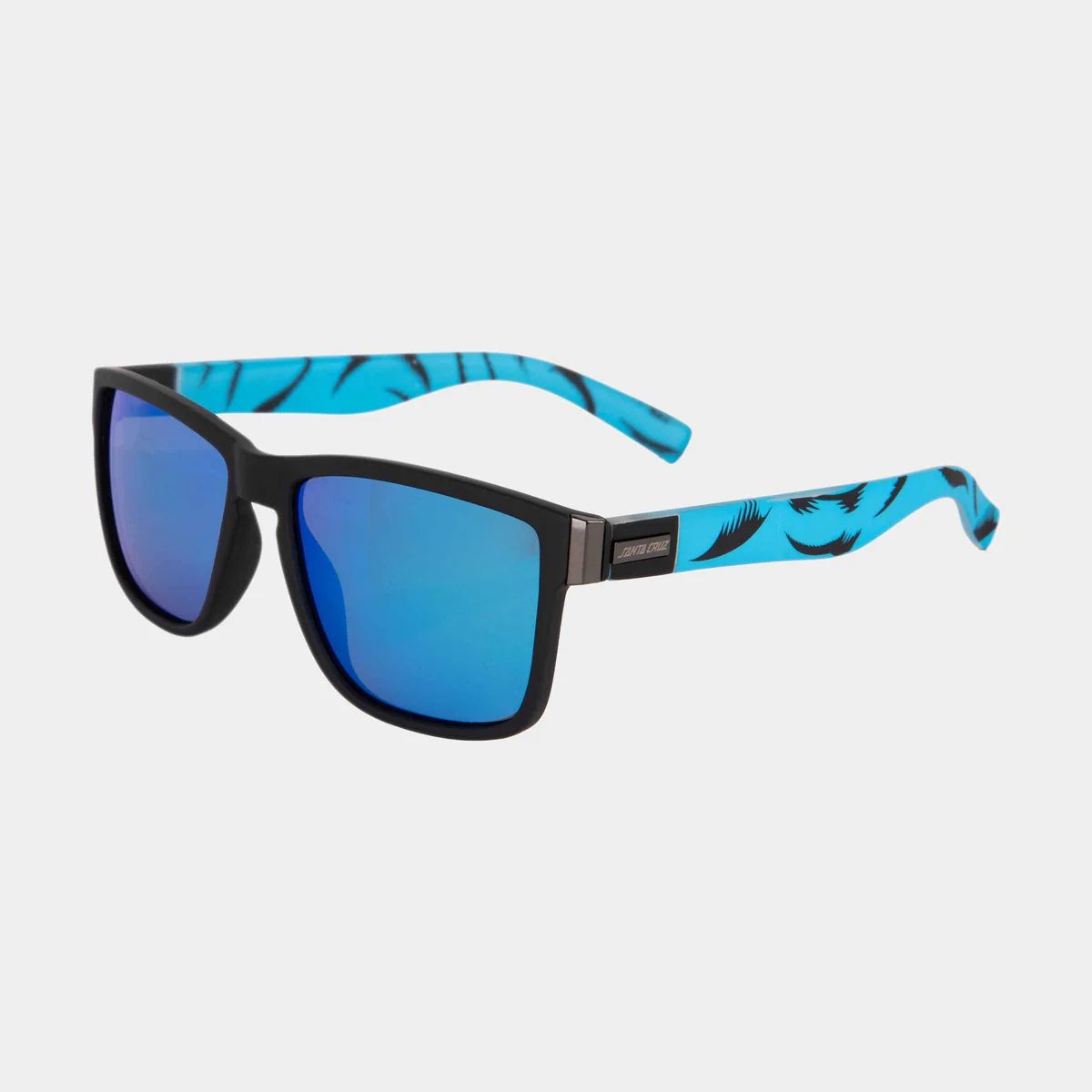 SANTA CRUZ Lucien Sunglasses O/S - Black/Screaming Blue
