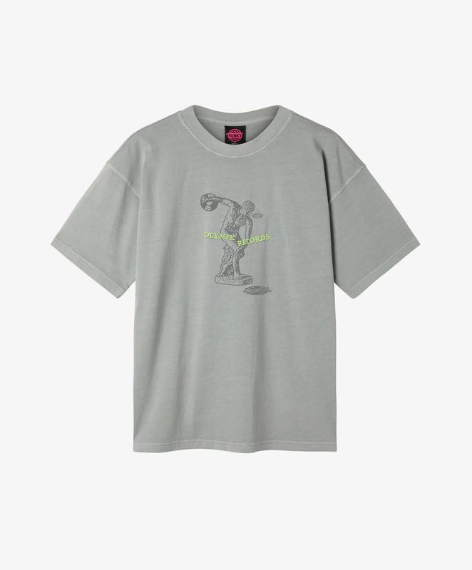 FUNKY  Record Tee Washed Ice