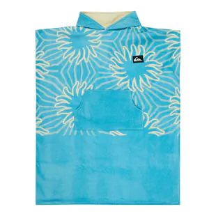 Quiksilver   Poncho Hoody Towel - aqua ocean mayhem