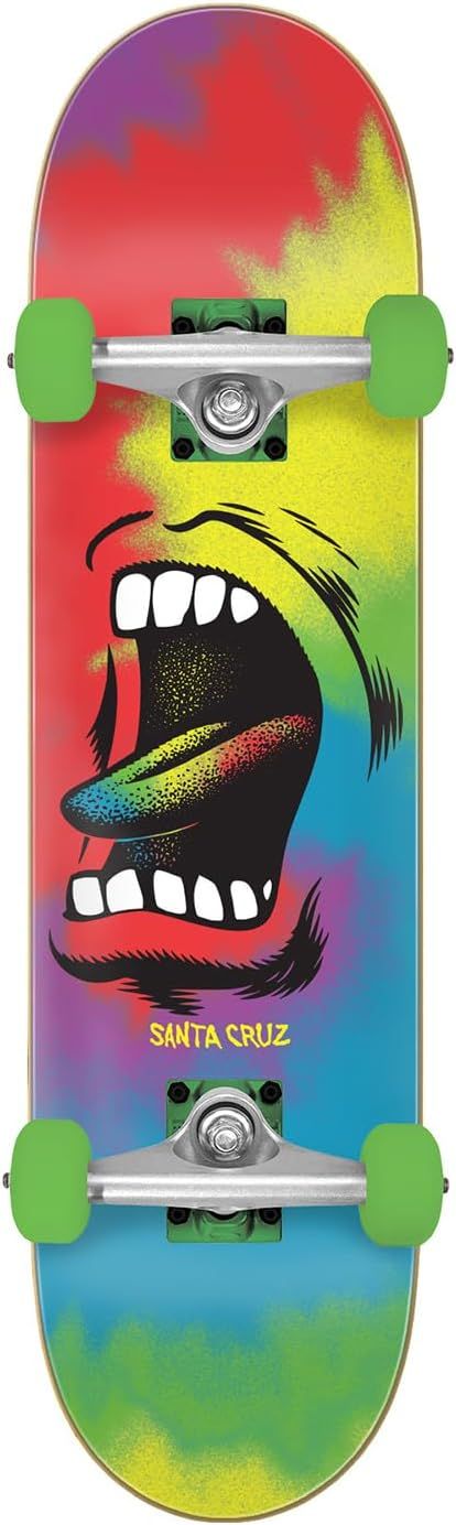 SANTA CRUZ Big Mouth Tie Dye Full 8.00in x 31.25in