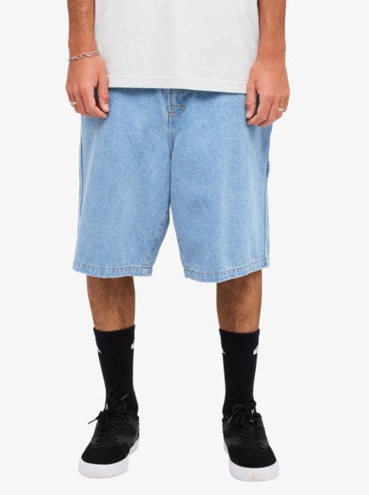 Quiksilver Shorts jeans YG Baggy Denim Short - indigo light