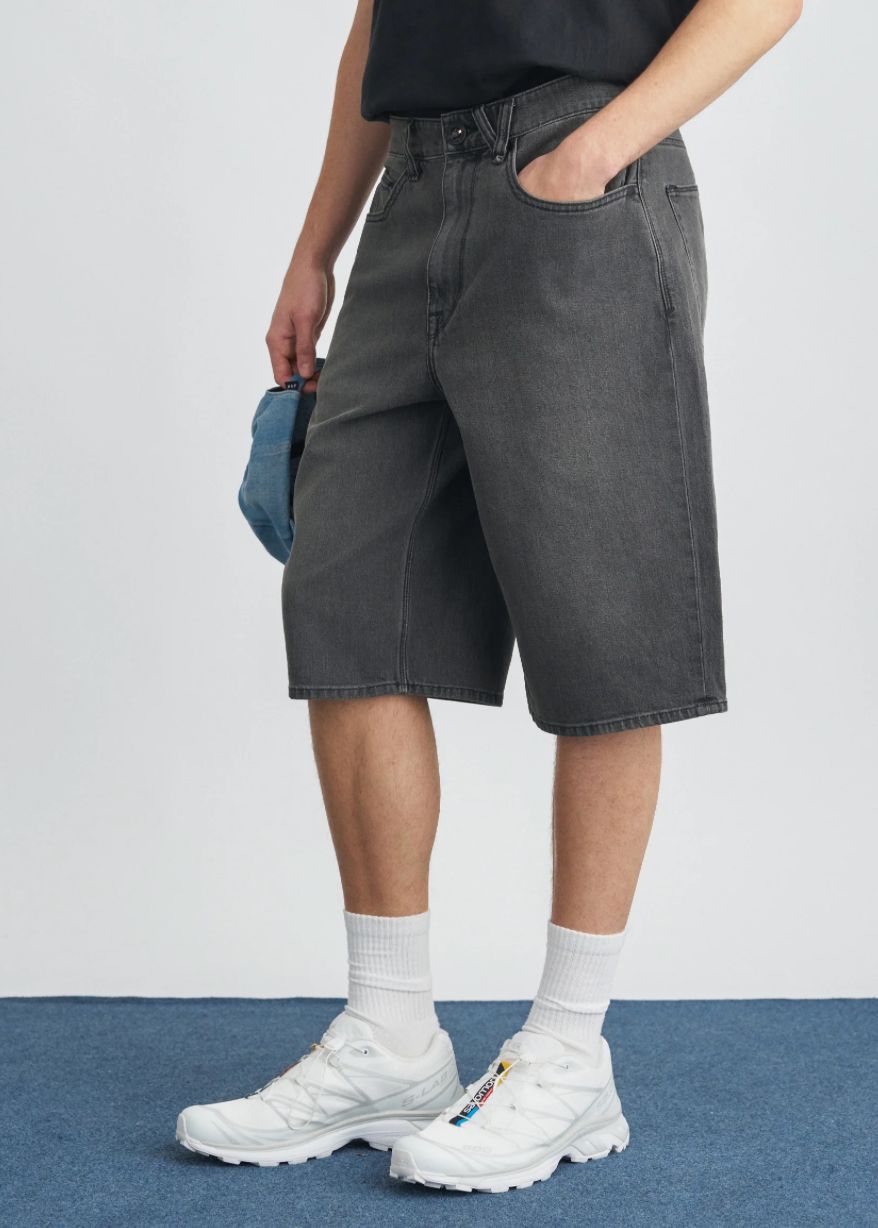 VOLCOM  CHILLOW DENIM SHORT 24