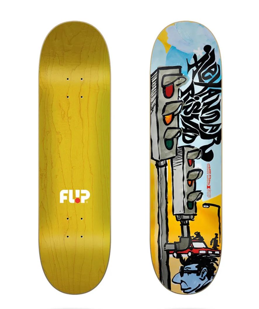 Circus Circus x Flip Risvad 8.25"x31.89" Flip Deck