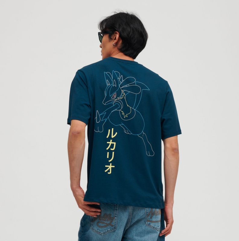DOLLY NOIRE   Lucario Tee  Pokemon