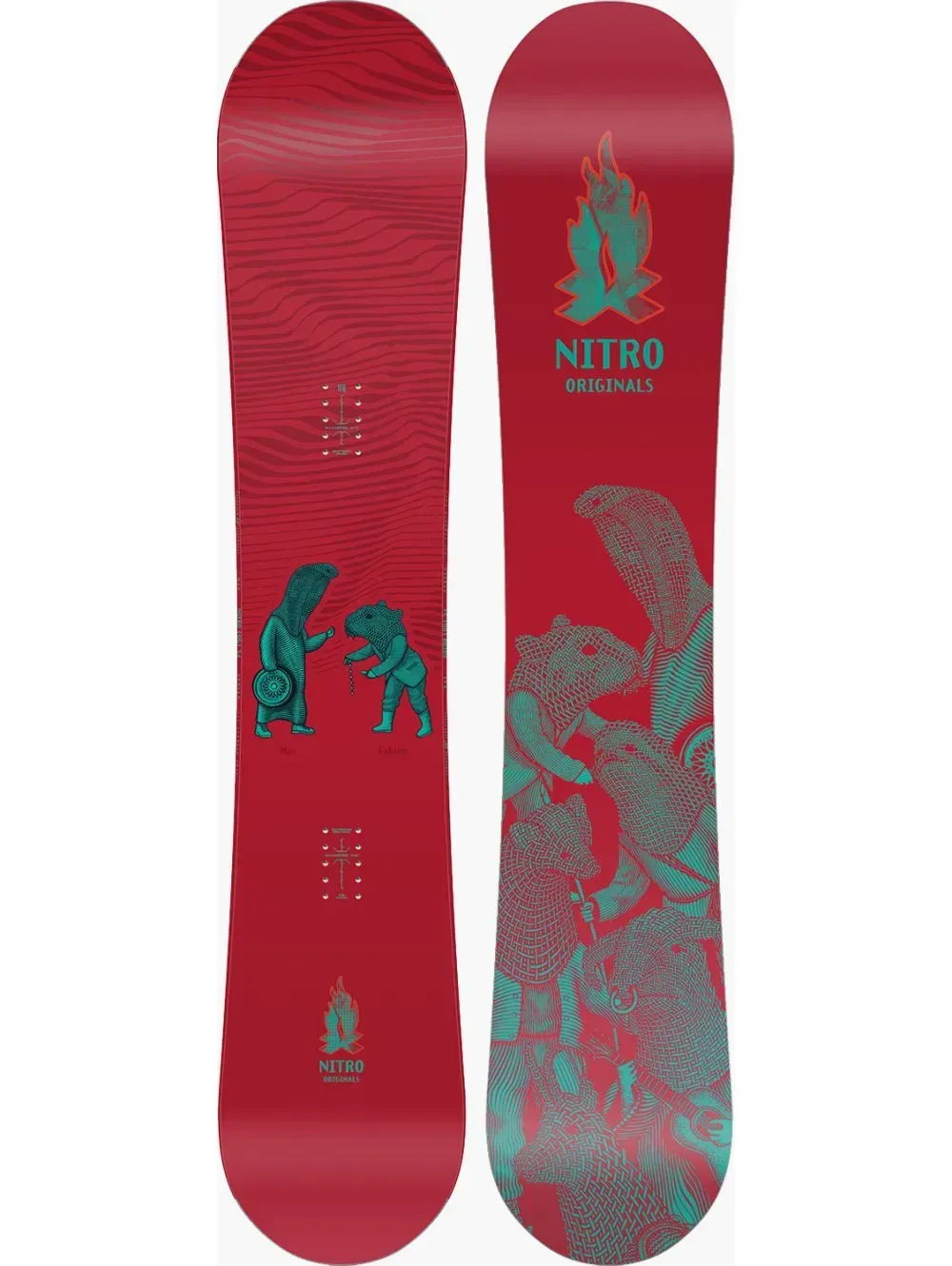 NITRO  GUEST SHAPER SERIES . OG  154 cm