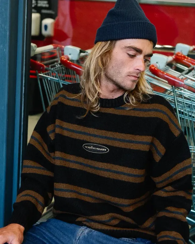 VOLCOM STRIPERSTAND SWEATER VOLCOM STRIPERSTAND SWEATER