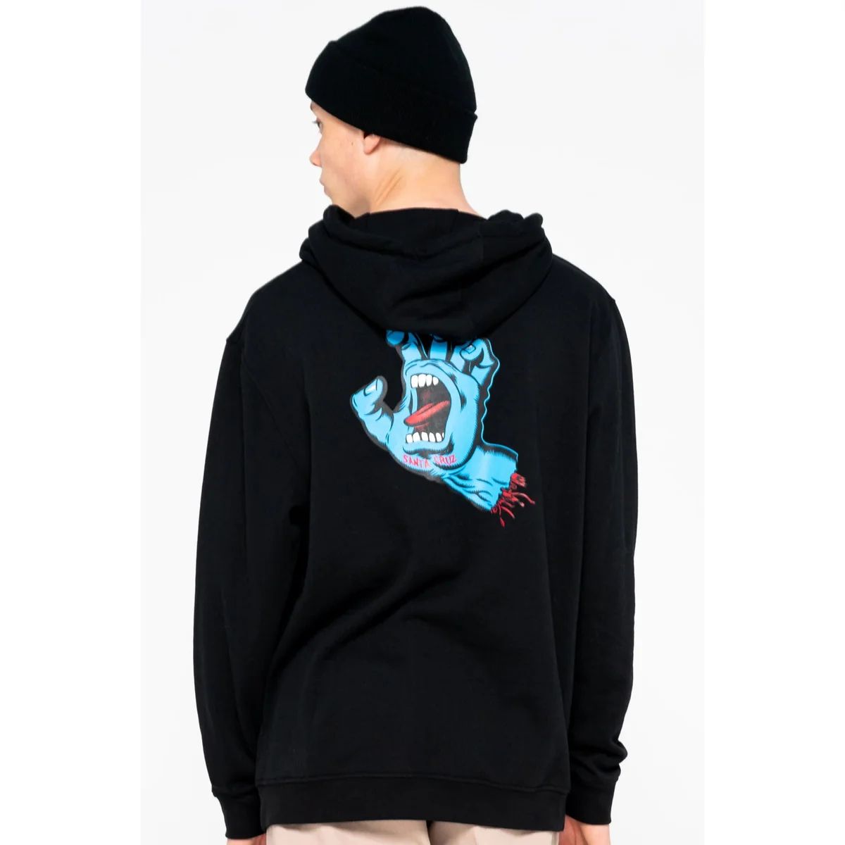 SANTA CRUZ CLASSIC SCREAMING HAND HOOD BLACK