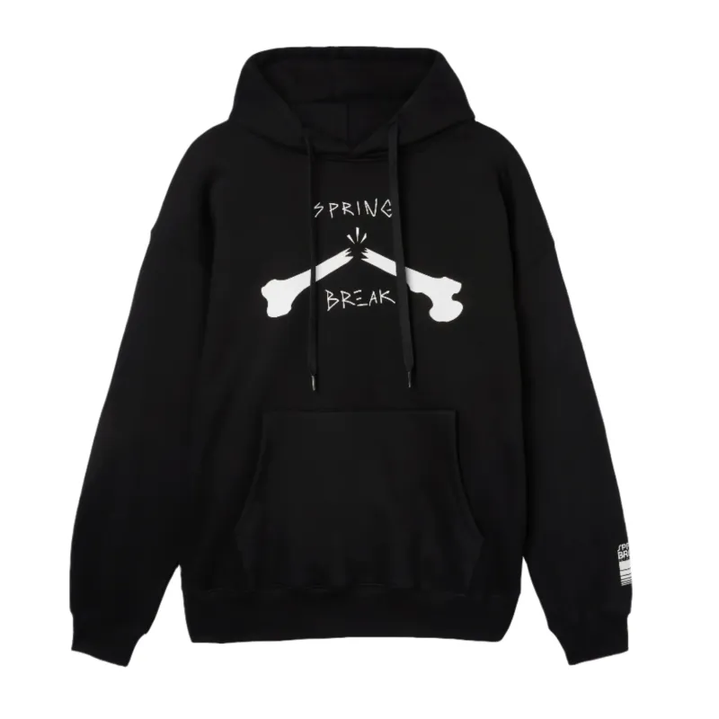 UNION BONES HOODIE BLACK
