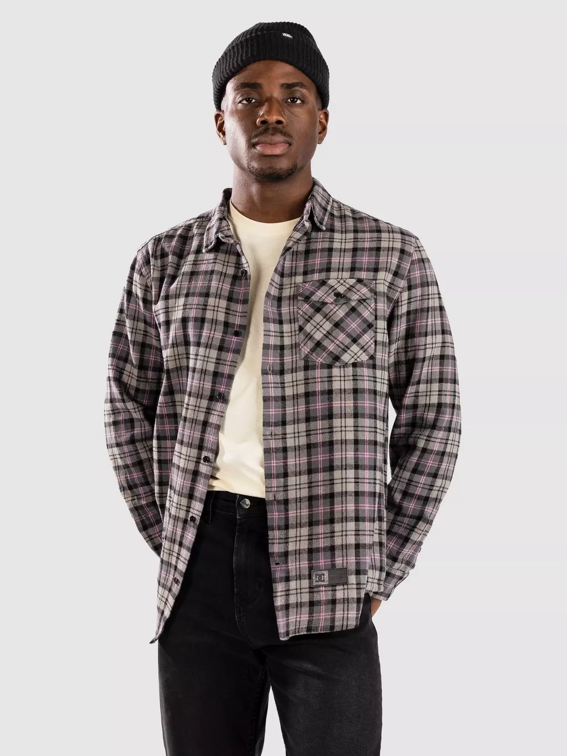 DC Camicia Marshal Flannel - black 2