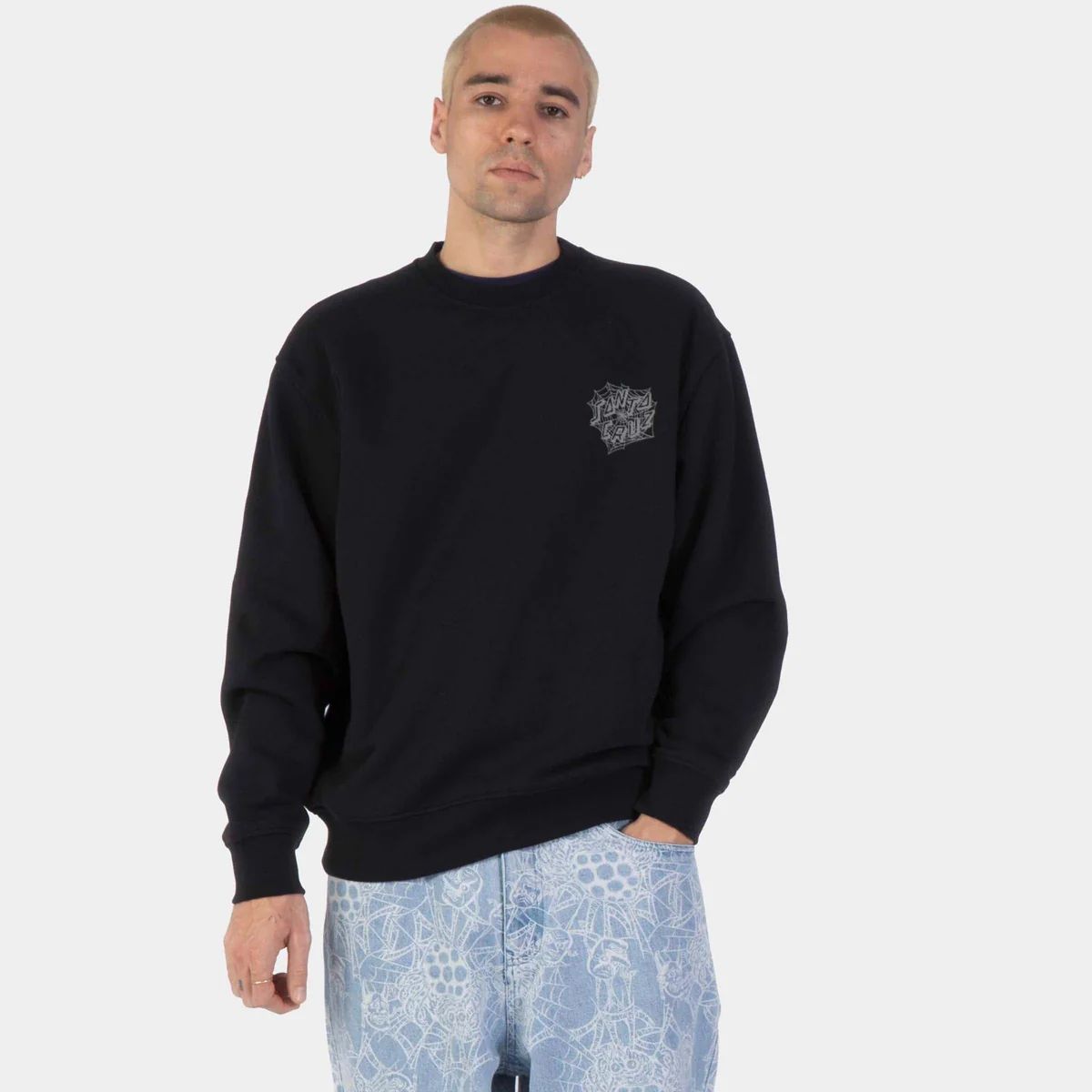 SANTA CRUZ Web Crew  - Black