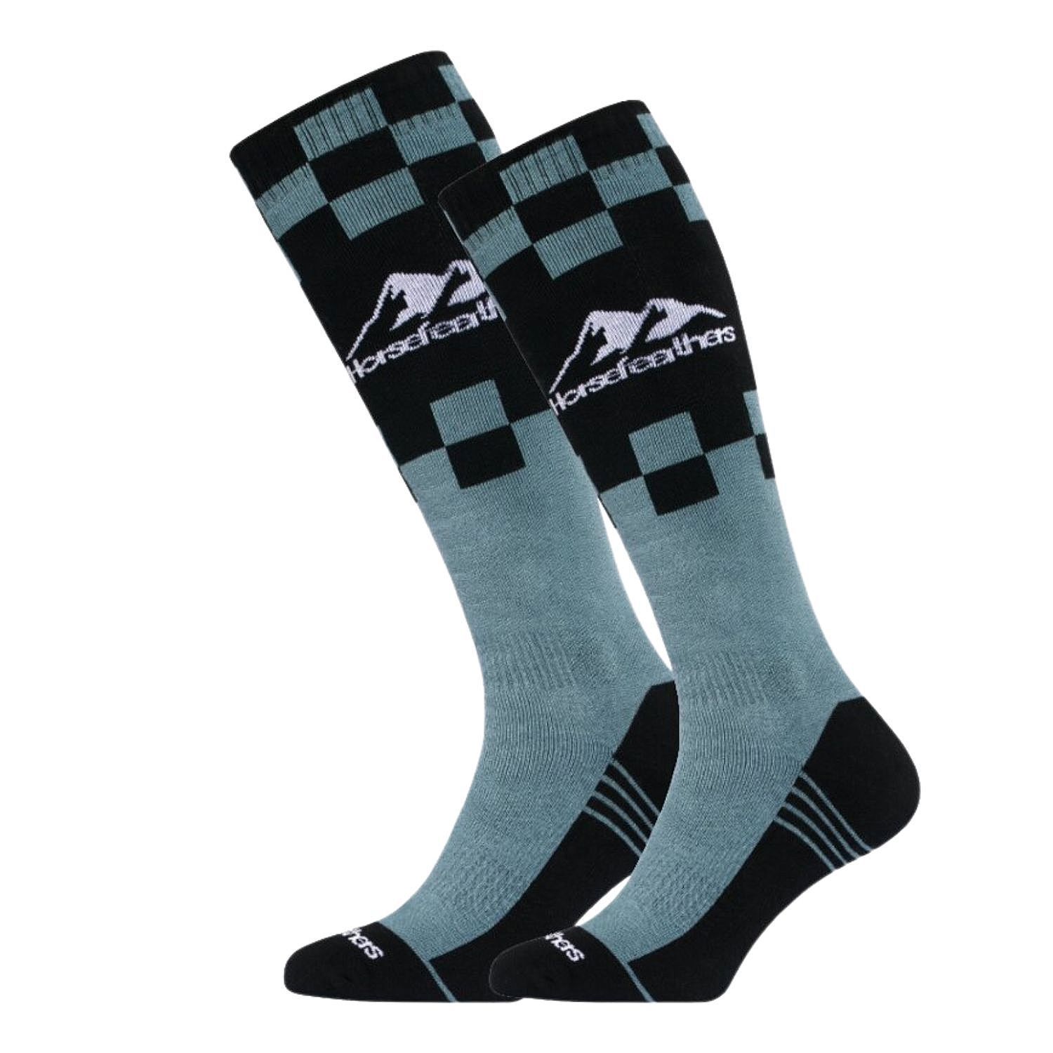 HORSEFEATHERS  CRON SNOW SOCKS (storm)