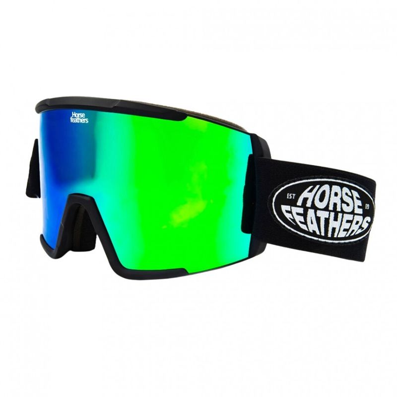 HORSEFEATHERS FESTON GOGGLES (black/mirror green)