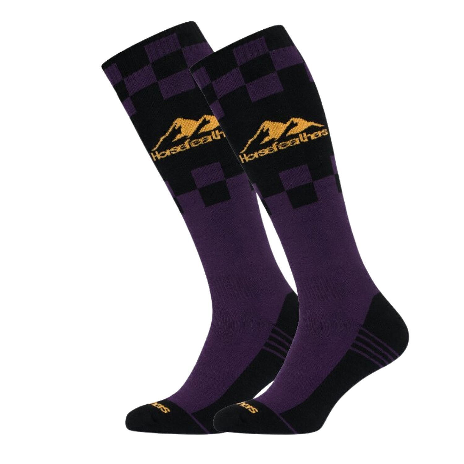 HORSEFEATHERS  CRON SNOW SOCKS (ROYAL BLUE)