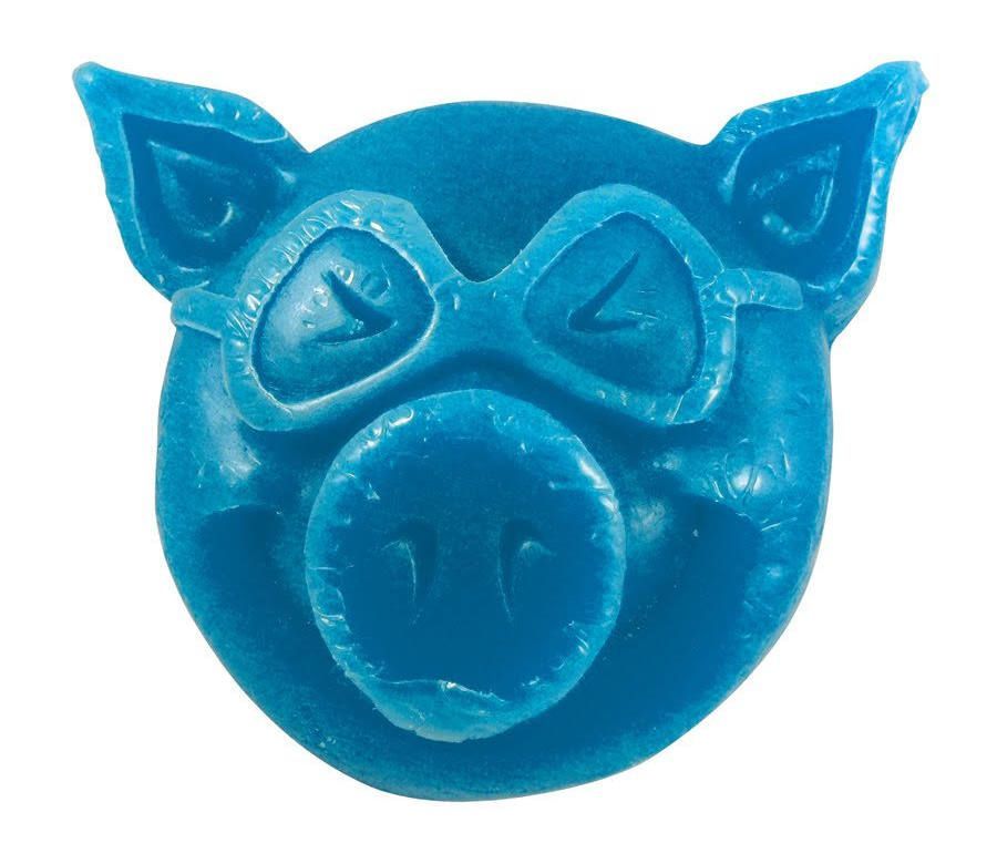 Pig Head Wax blue