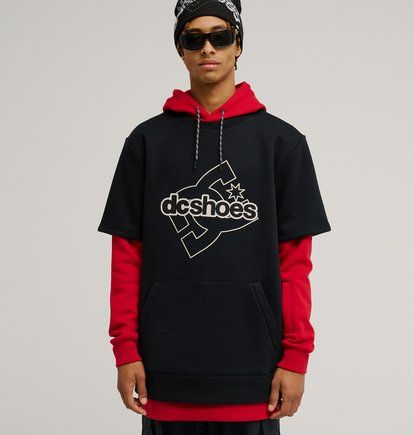 DC Felpa Snow Dryden - dark RED