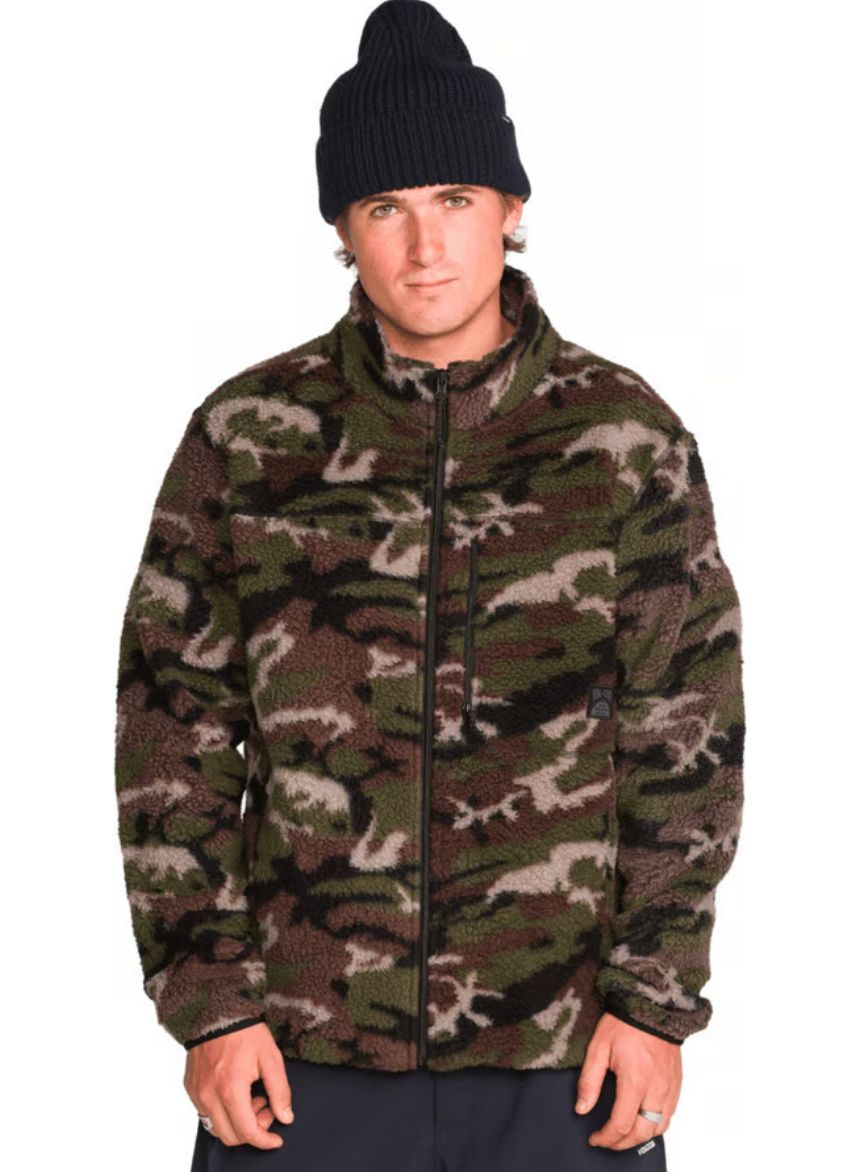 VOLCOM NELSON SHERPA FULL ZIP