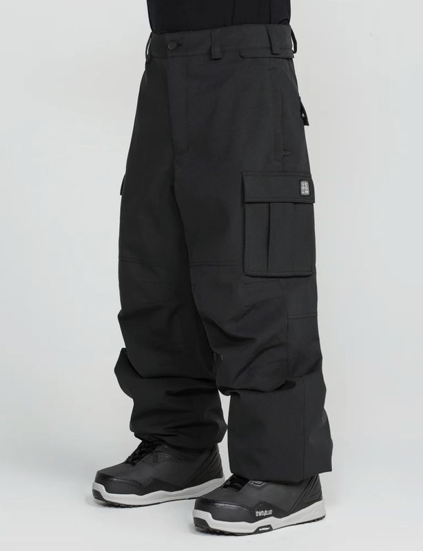 VOLCOM NWRK 20K BAGGY PANT - BLACK VOLCOM NWRK 20K BAGGY PANT - BLACK