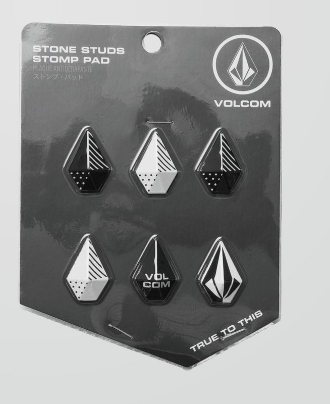 VOLCOM STONE STUDS STOMP - BLACK WHITE