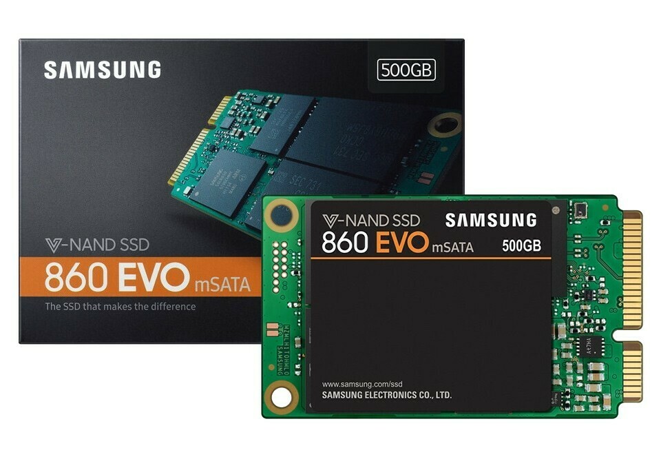 Disque dur SSD SAMSUNG EVO 860 MSATA 500 GB
