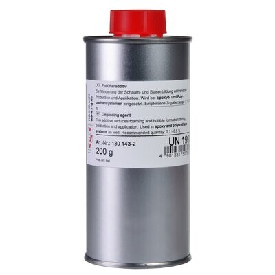 Entlüfteradditiv für Epoxid- und Polyurethanharze / Flasche 200g