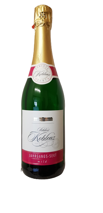 JAHRGANGS-SEKT "Schloss Koblenz" mild (lieblich) 0,75 l