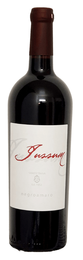 2022er NEGROAMARO "Jussum" Salento/Apulien IGP trocken 0,75 l