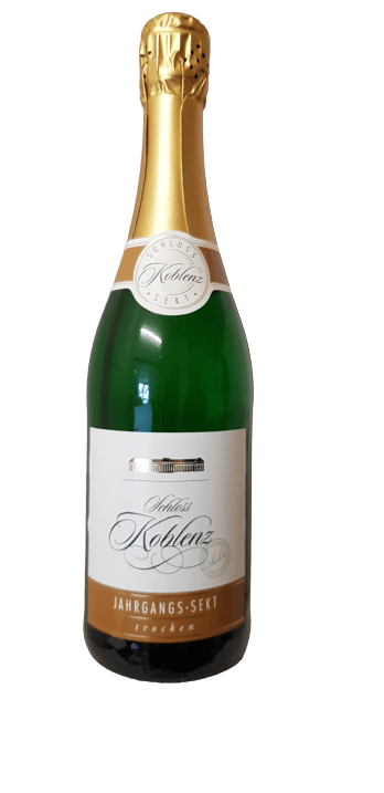 JAHRGANGS-SEKT "Schloss Koblenz" trocken  0,75 l