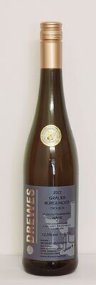 2023er GRAUBURGUNDER Deutscher Qualitätswein Nahe trocken 0,75 l