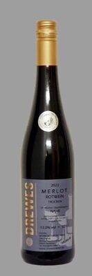 2022er MERLOT Rotwein Deutscher Qualitätswein Nahe trocken 0,75 l