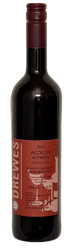 2023er ACOLON Deutscher Qualitätswein Rheinhessen fruchtsüß 0,75 l