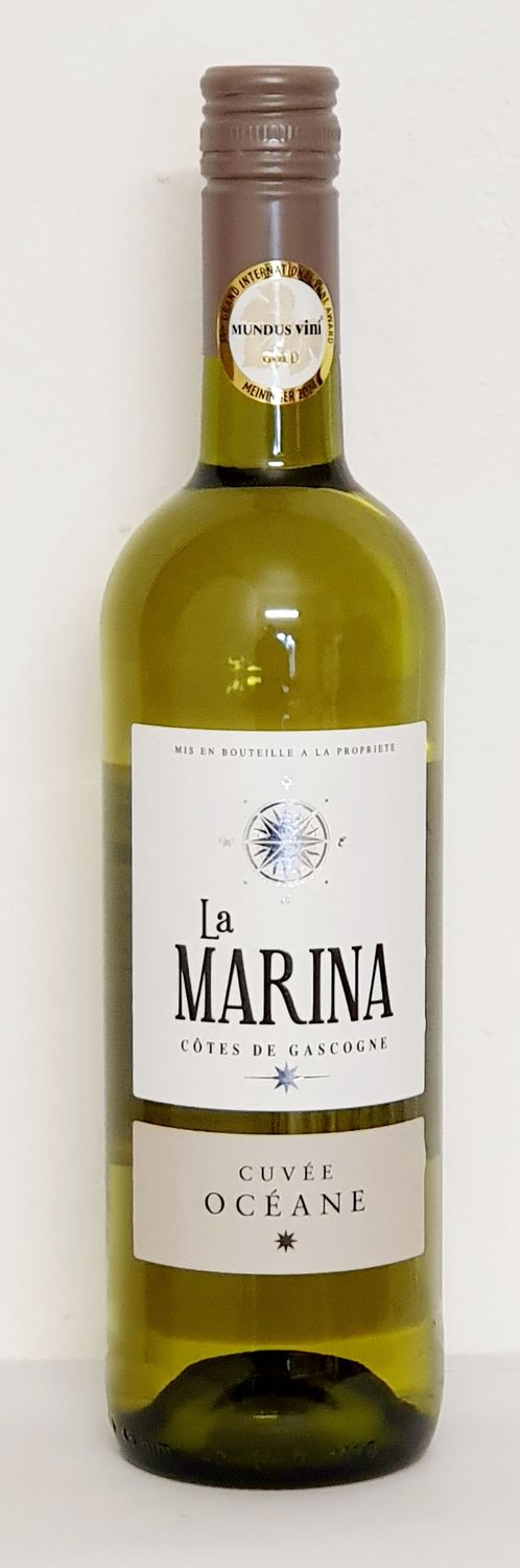 2023er LA MARINA Blanc  IGP Côtes de Gascogne 0,75 l